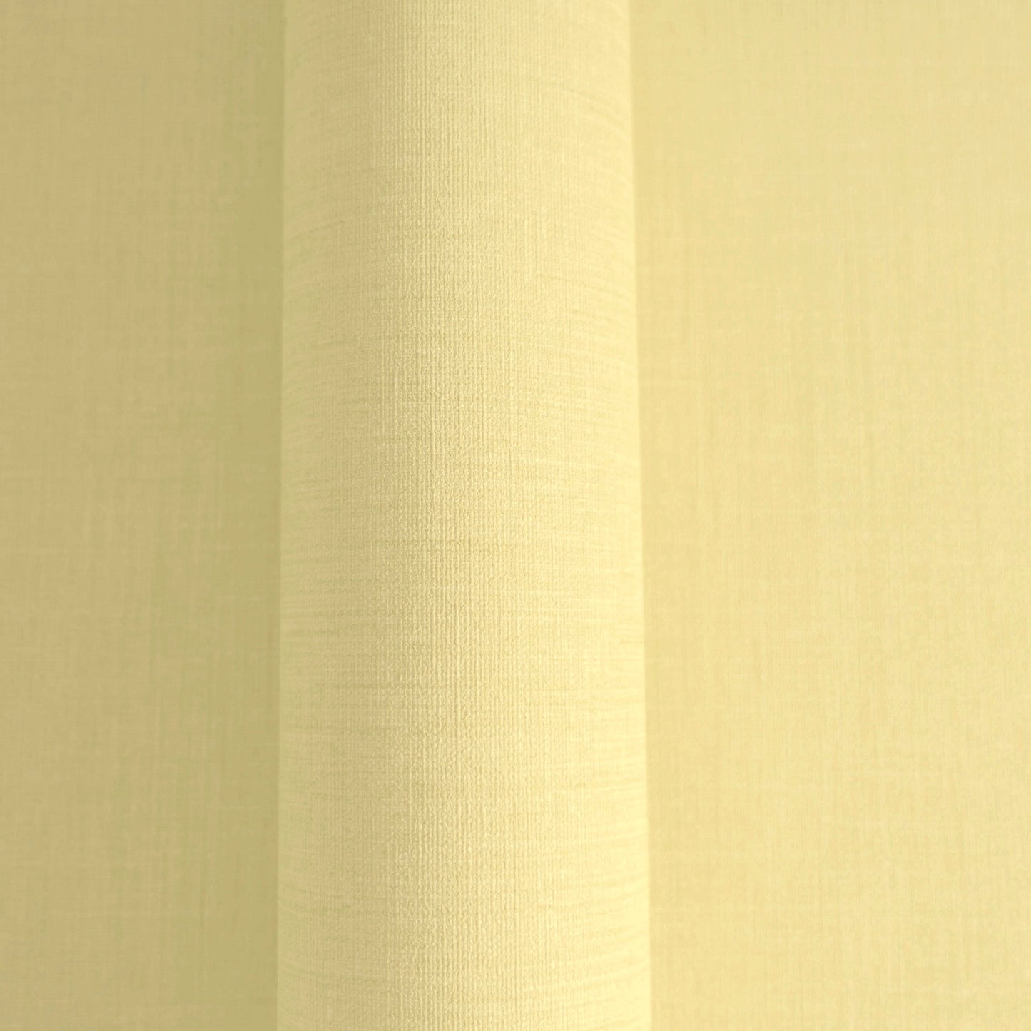 Mustertapete Leinen Sonnengelb Hell - 10,05 m x 0,53 m