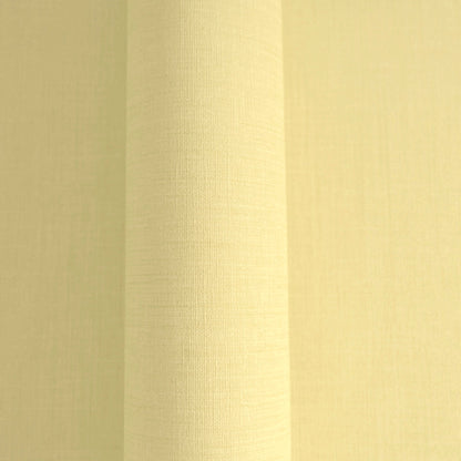 Mustertapete Leinen Sonnengelb Hell - 10,05 m x 0,53 m