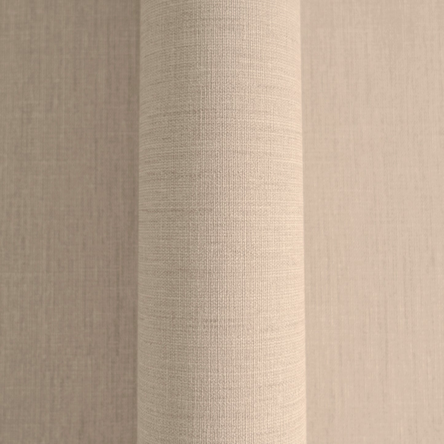 Mustertapete Leinen Greige Elegant - 10,05 m x 0,53 m