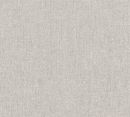 Mustertapete Leinen Grau Fein - 10,05 m x 0,53 m