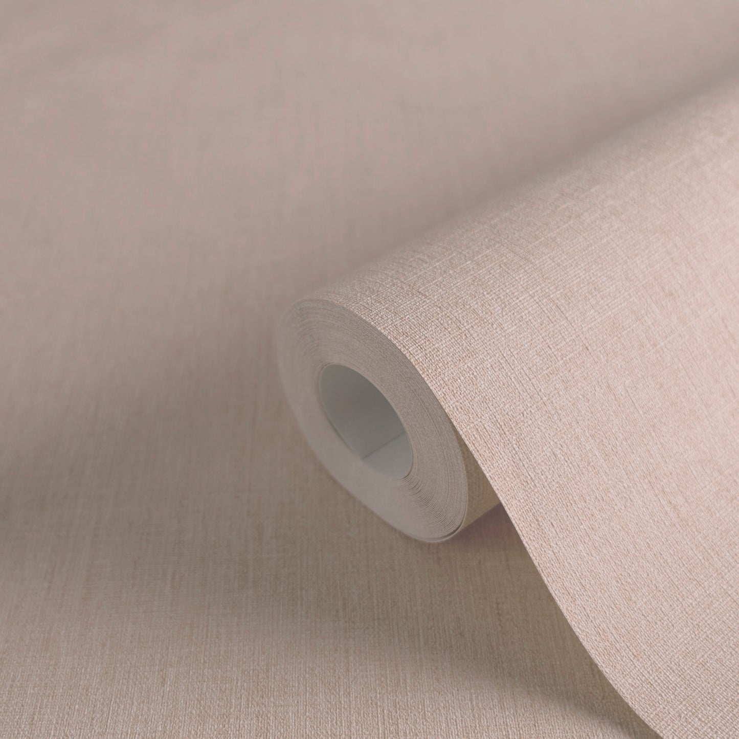 Mustertapete Leinen Mauve Elegant - 10,05 m x 0,53 m