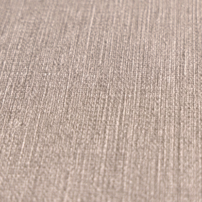 Mustertapete Leinen Mauve Elegant - 10,05 m x 0,53 m