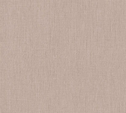 Mustertapete Leinen Mauve Elegant - 10,05 m x 0,53 m