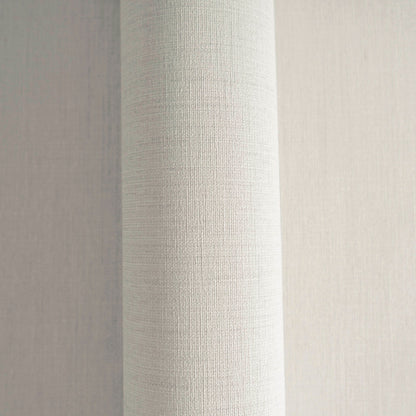 Mustertapete Leinen Hellgrau Fein - 10,05 m x 0,53 m