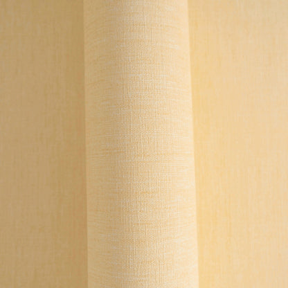 Mustertapete Leinen Apricot Sanft - 10,05 m x 0,53 m