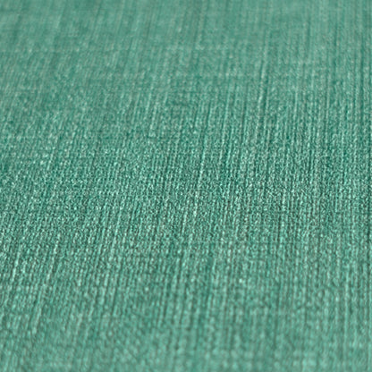 Mustertapete Leinen Smaragd Klassisch - 10,05 m x 0,53 m