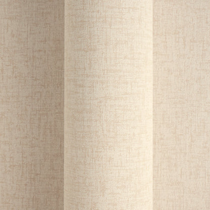 Mustertapete Leinenoptik Rosébeige - 10,05 m x 0,53 m