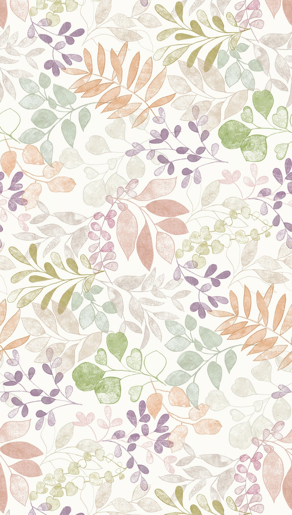 Fototapete Blätter Bunt - 1,59 m x 2,80 m