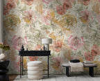 Fototapete Blumen Bunt - 1,59 m x 2,80 m