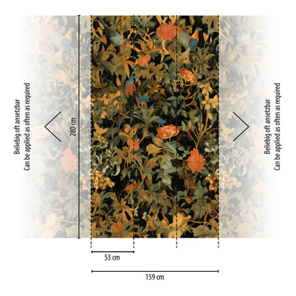 Jade 2 Vinyl-Vliestapete 8,8 m x 0,53 m