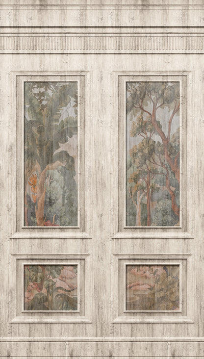Fototapete Natur Panels Beige - 1,59 m x 2,80 m