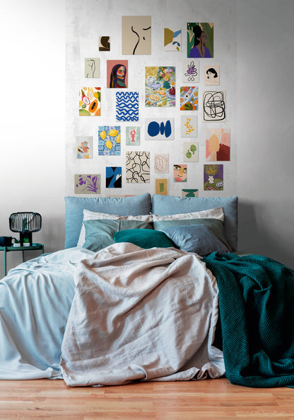 Fototapete Collage Bunt - 1,59 m x 2,80 m
