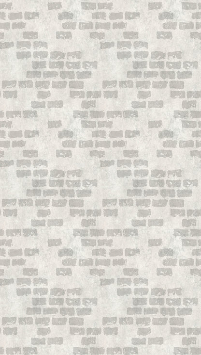 Fototapete Backstein Grau - 1,59 m x 2,80 m