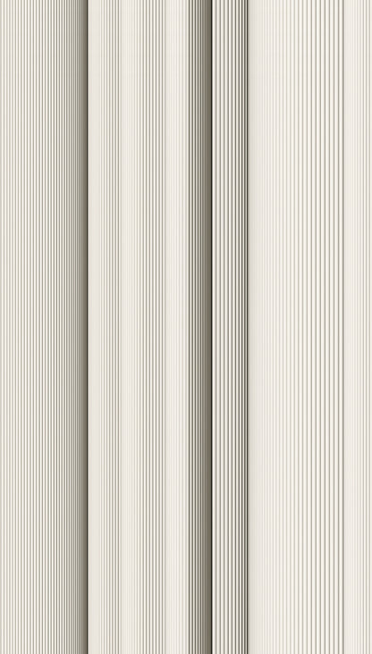 Fototapete Linien Beige Grau - 1,59 m x 2,80 m