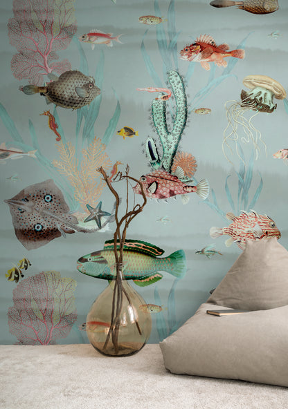 Fototapete Meereswelt Fische – 1,59 m x 2,80 m