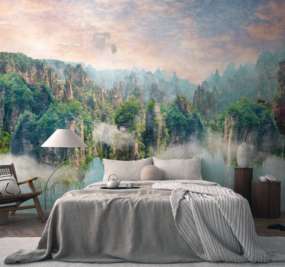Fototapete Felsenlandschaft - 3,71 m x  2,80 m