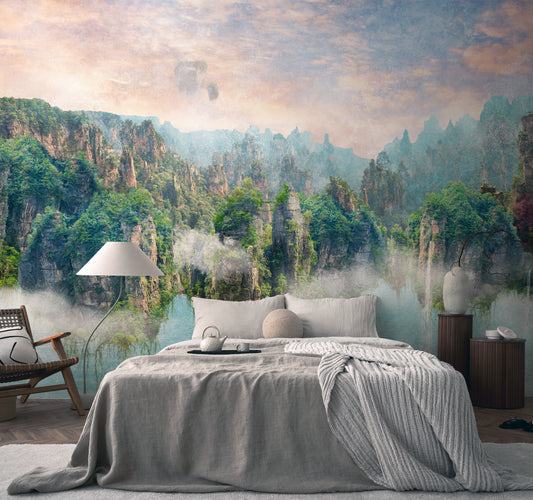 Fototapete Felsenlandschaft - 3,71 m x  2,80 m