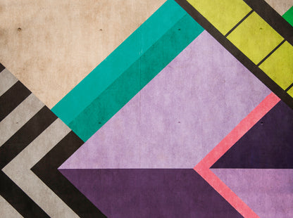 Fototapete Geometrie Modern - 3,71 m x  2,80 m