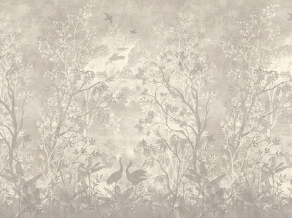 Fototapete Vogelillustration - 3,71 m x  2,80 m