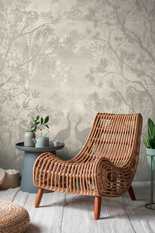 Fototapete Vogelillustration - 3,71 m x  2,80 m