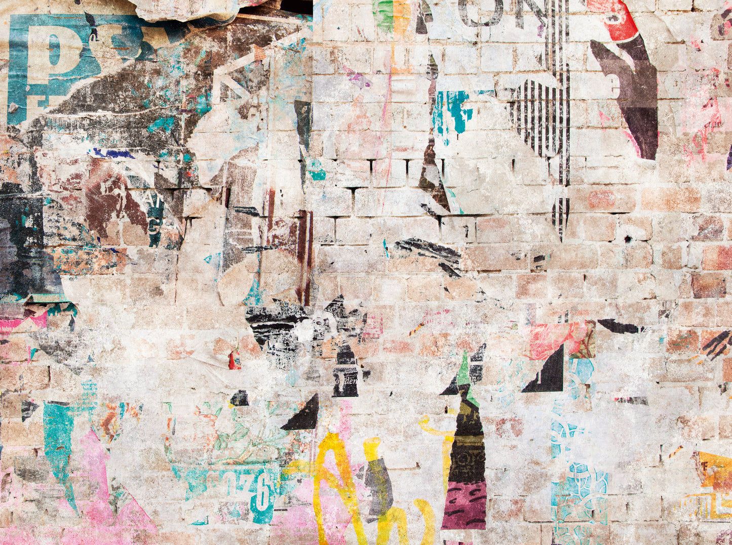 Fototapete Poster Collage - 3,71 m x  2,80 m