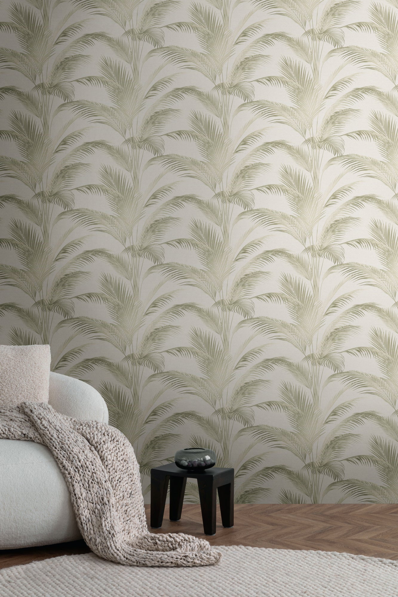 Livingwalls Michalsky 6  Pflanzen Creme Grün - 10,05 m x 0,53 m