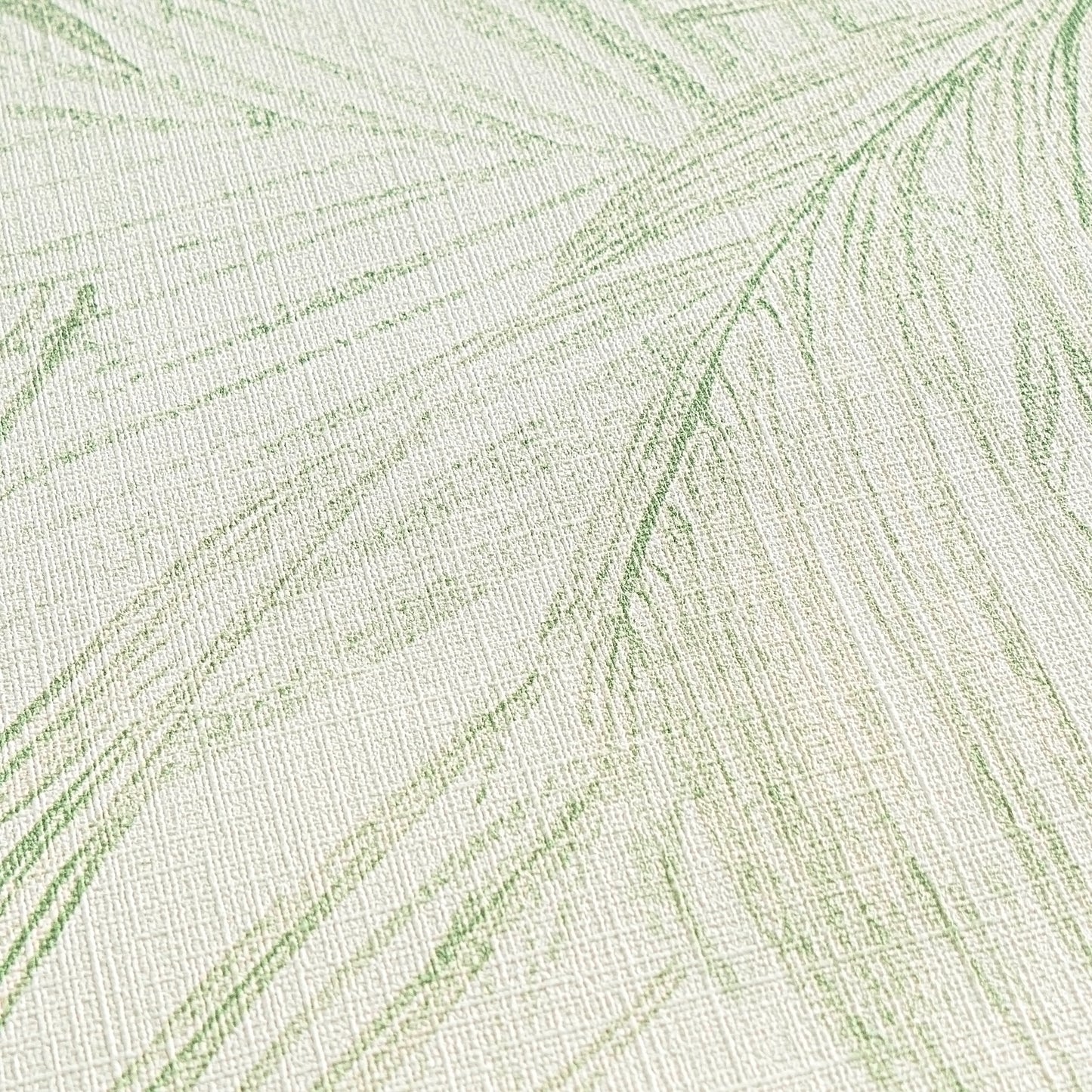 Livingwalls Michalsky 6  Blätter Creme Grün - 10,05 m x 0,53 m
