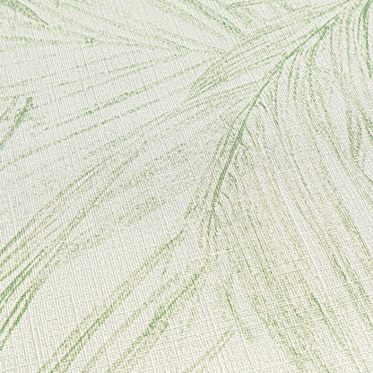 Livingwalls Michalsky 6  Blätter Creme Grün - 10,05 m x 0,53 m