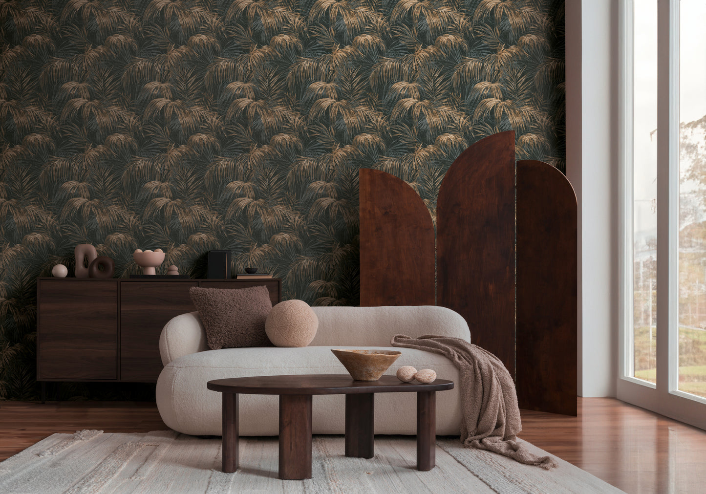Livingwalls Michalsky 6  Blätter Schwarz - 10,05 m x 0,53 m
