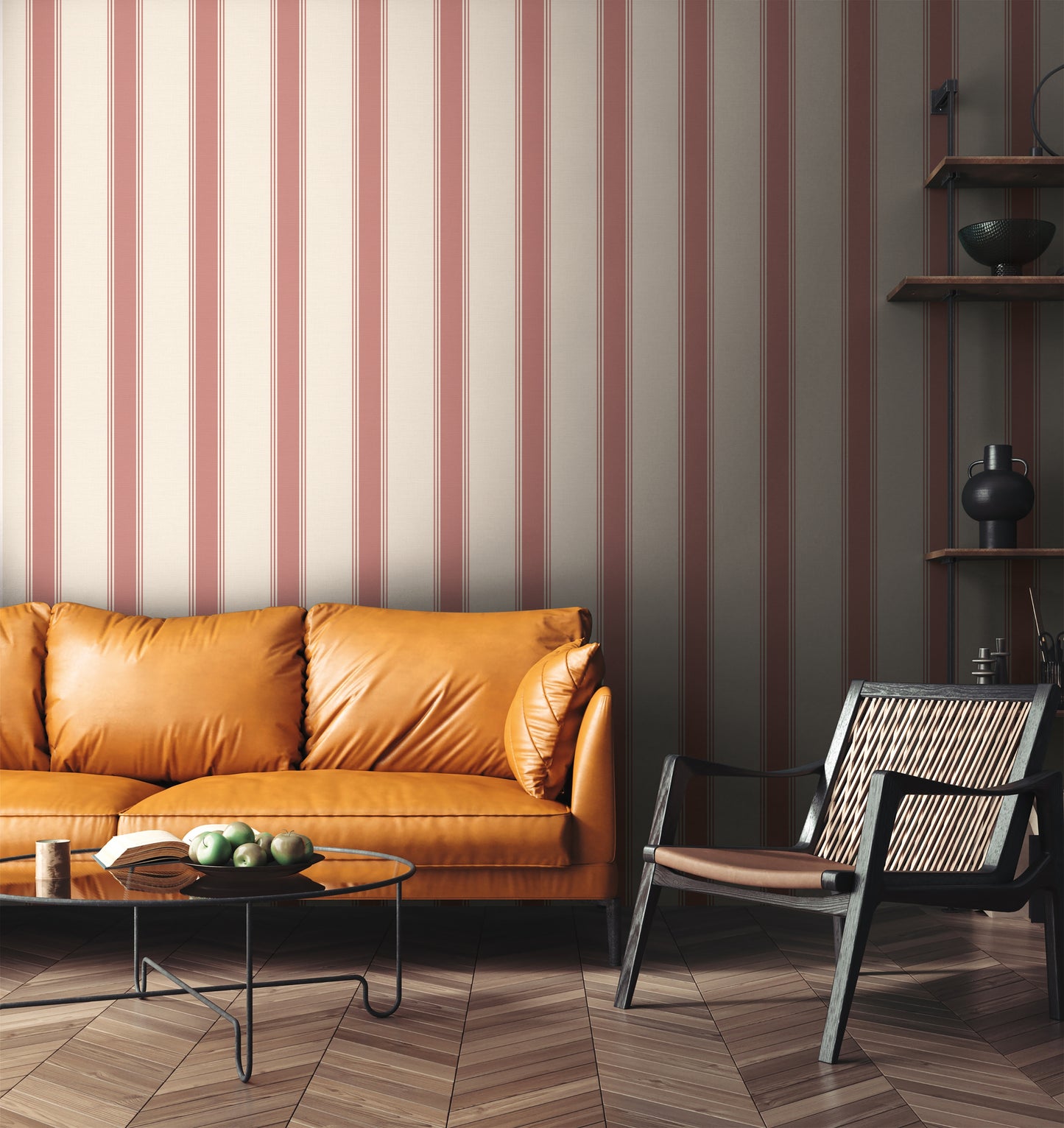 Livingwalls Michalsky 6  Streifen Creme - 10,05 m x 0,53 m