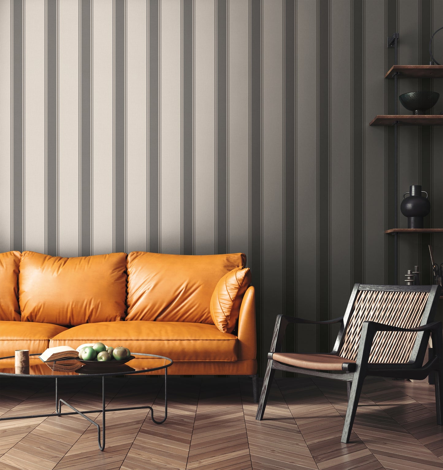 Livingwalls Michalsky 6  Streifen Beige - 10,05 m x 0,53 m