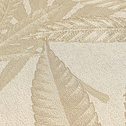 Livingwalls Michalsky 6  Blätter Creme Beige - 10,05 m x 0,53 m