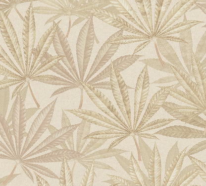 Livingwalls Michalsky 6  Blätter Creme Beige - 10,05 m x 0,53 m