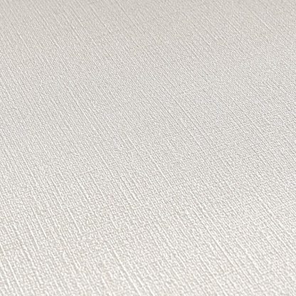 Livingwalls Vibes & Styles  Strukturtapete Creme Weiß - 10,05 m x 0,53 m
