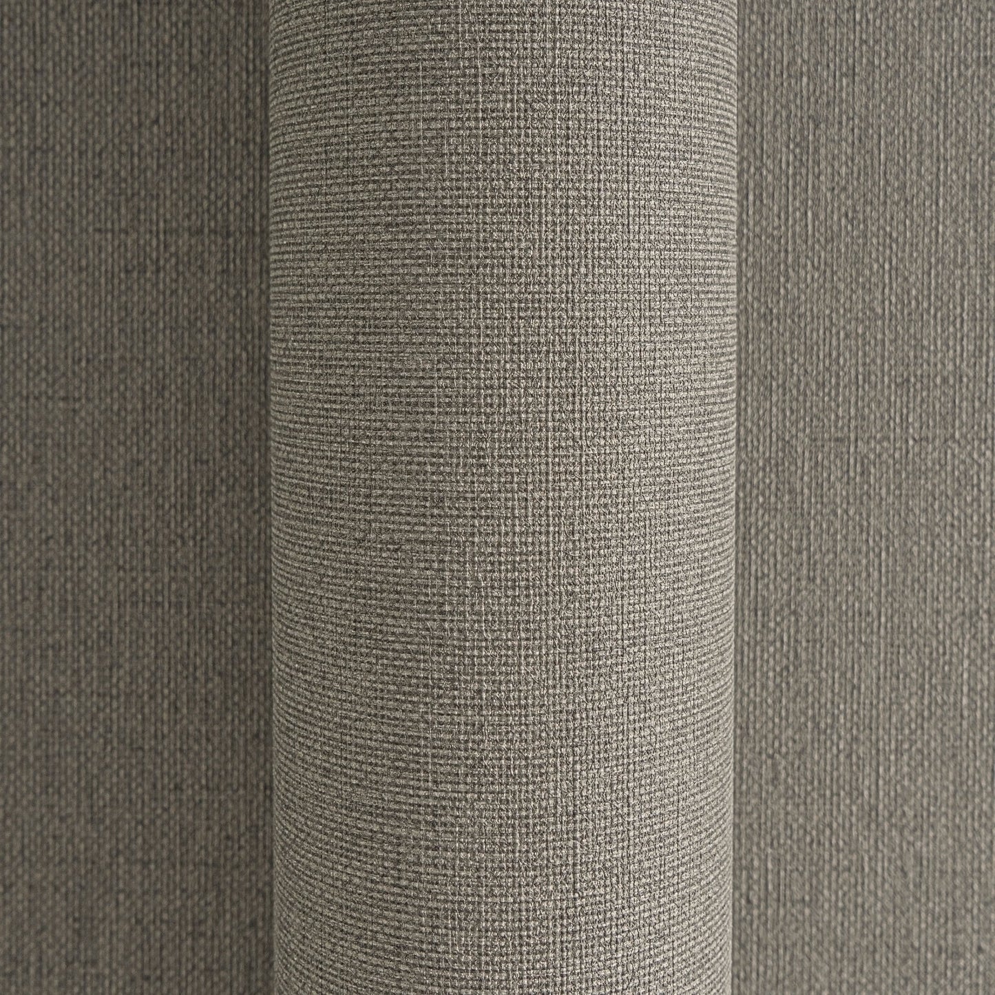 Mustertapete Leinenoptik Taupe Warm - 10,05 m x 0,53 m
