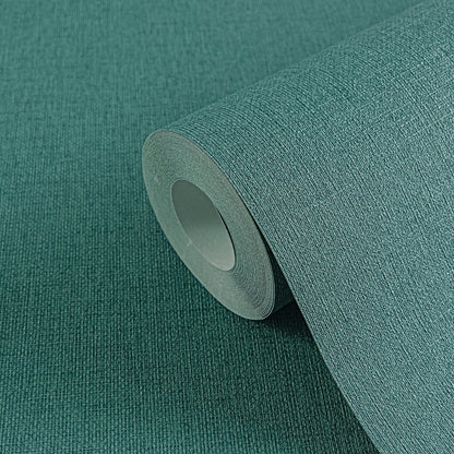 Livingwalls Vibes & Styles  Strukturtapete Blau Grün - 10,05 m x 0,53 m