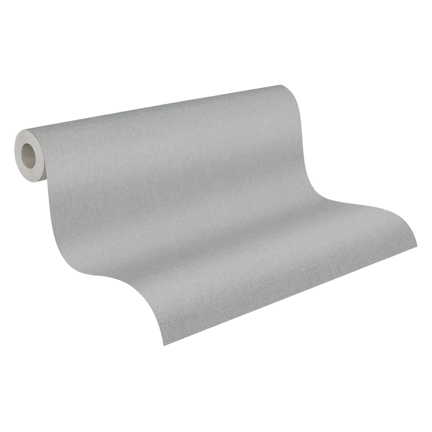 Livingwalls Vibes & Styles Vliestapete Strukturtapete Silbergrau - 10,05 m x 0,53 m