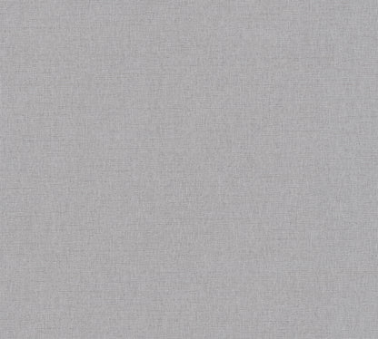 Livingwalls Vibes & Styles Vliestapete Strukturtapete Silbergrau - 10,05 m x 0,53 m