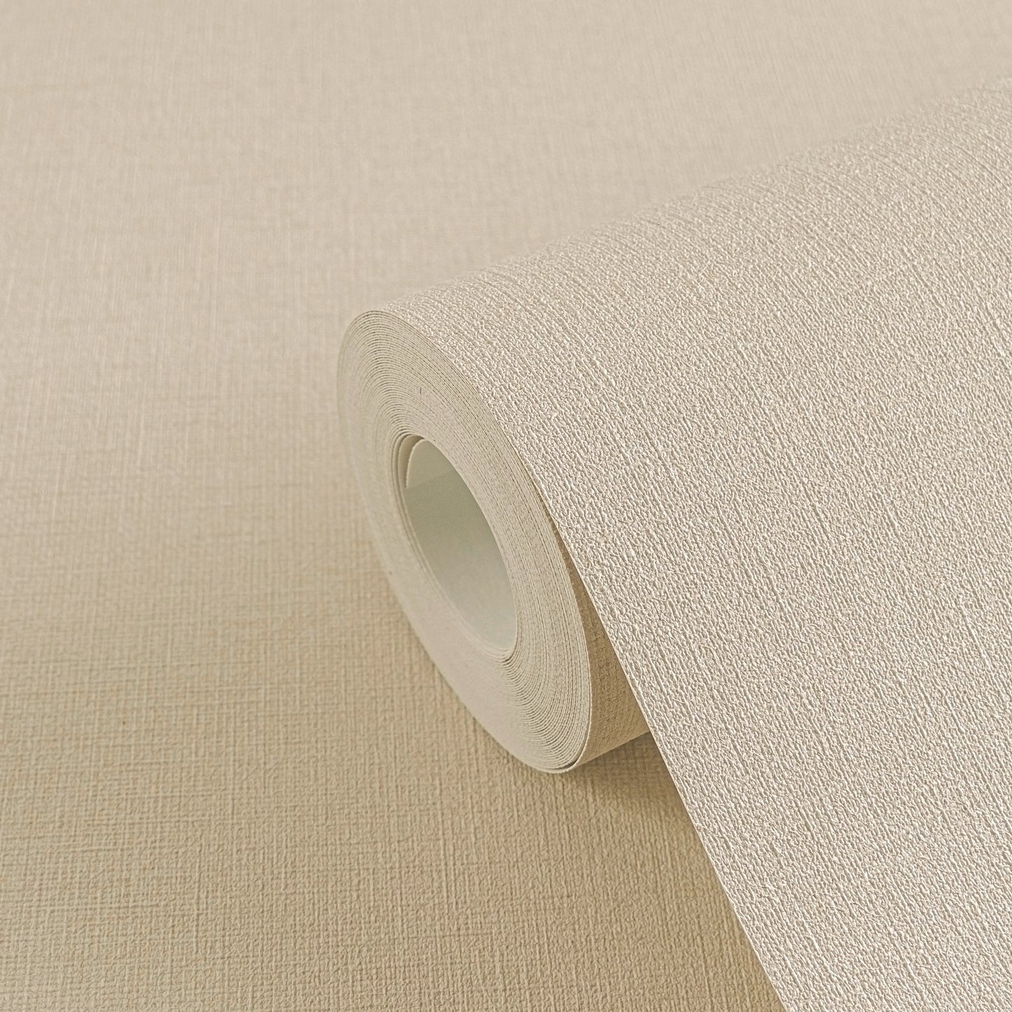 Livingwalls Vibes & Styles Vliestapete Strukturtapete Warmbeige - 10,05 m x 0,53 m