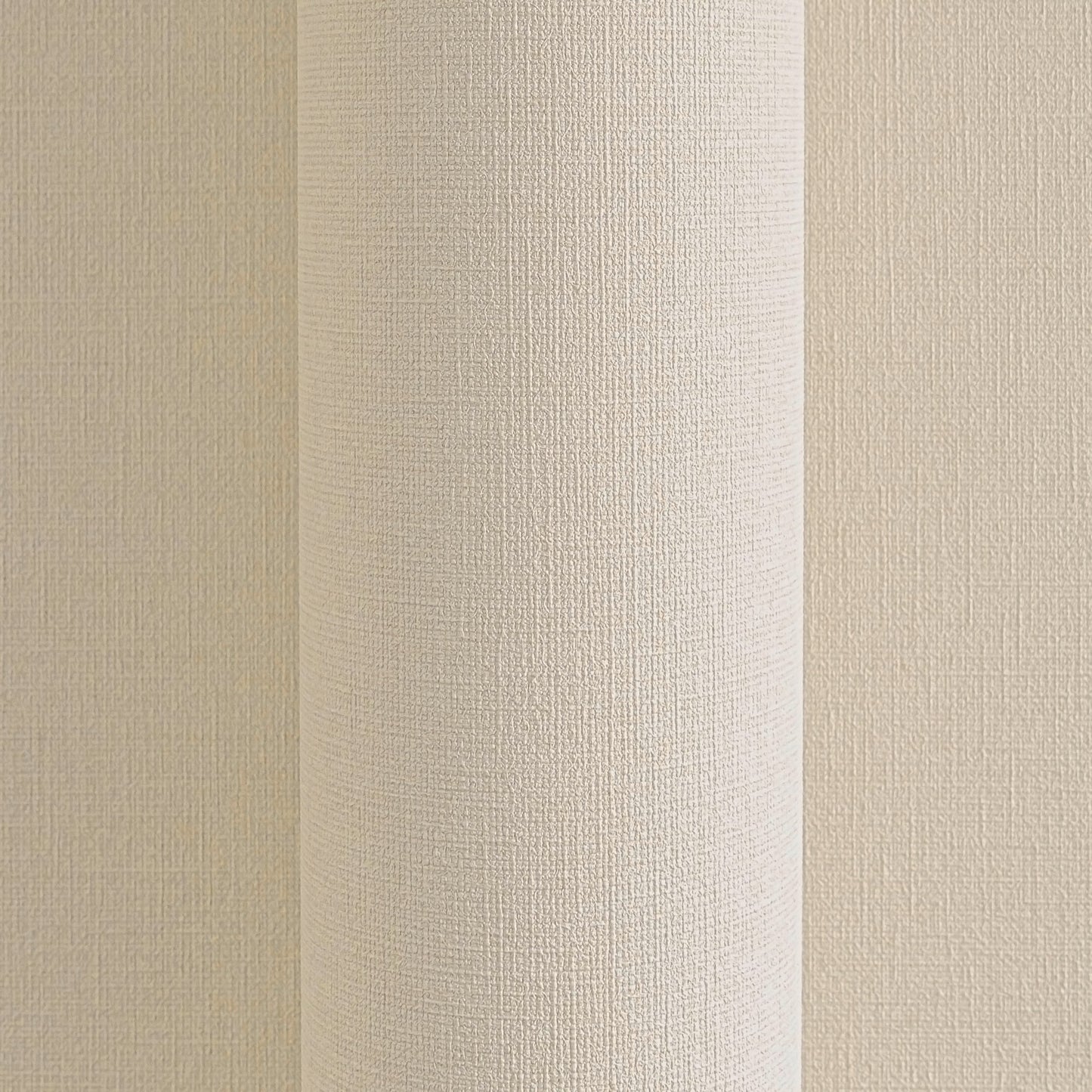 Mustertapete Leinenoptik Sandbeige - 10,05 m x 0,53 m