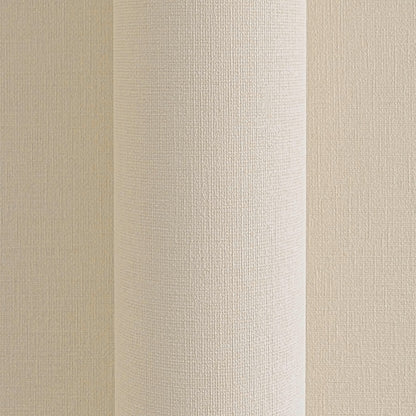 Mustertapete Leinenoptik Sandbeige - 10,05 m x 0,53 m