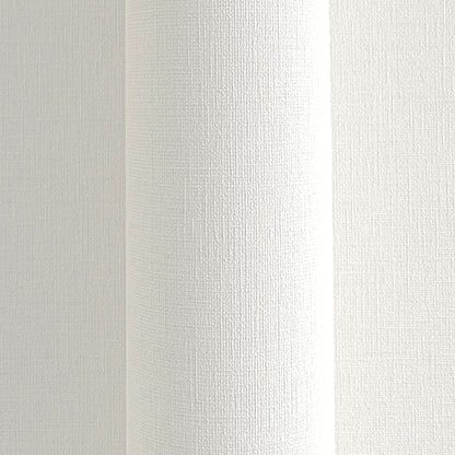Livingwalls Vibes & Styles Vliestapete Strukturtapete Off White Leinenstruktur - 10,05 m x 0,53 m