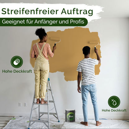 Wandfarbe Gold Matt – Antique Gold Innenfarbe Veluxis®
