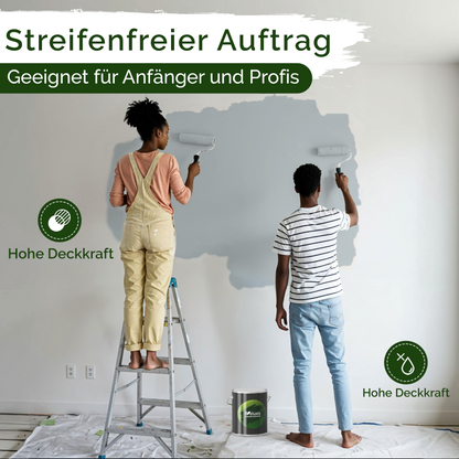 Wandfarbe Blaugrau Matt – Eisgrau Innenfarbe Veluxis®
