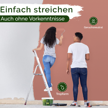 Wandfarbe Rosa Matt – Georgeous Grapefruit Innenfarbe Veluxis®