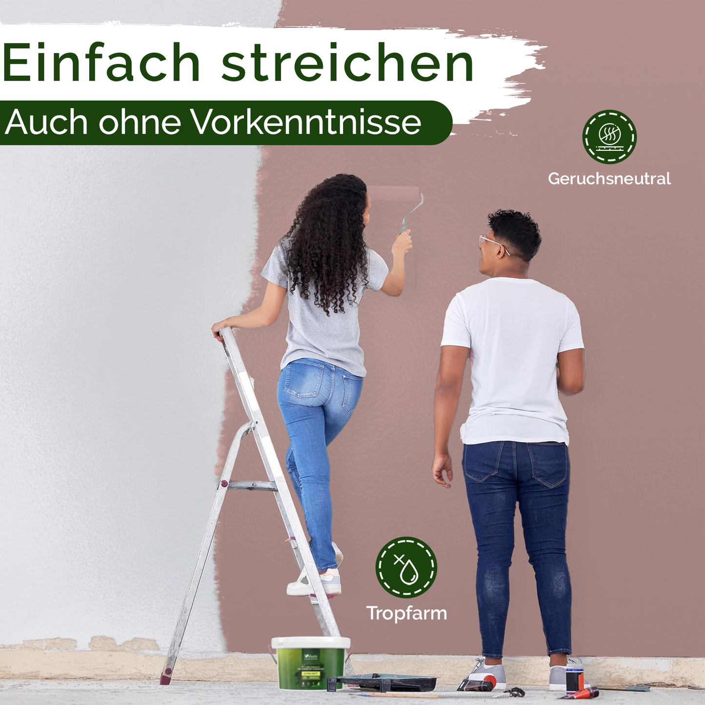 Wandfarbe Rosa Matt – Guava Juice Innenfarbe Veluxis®