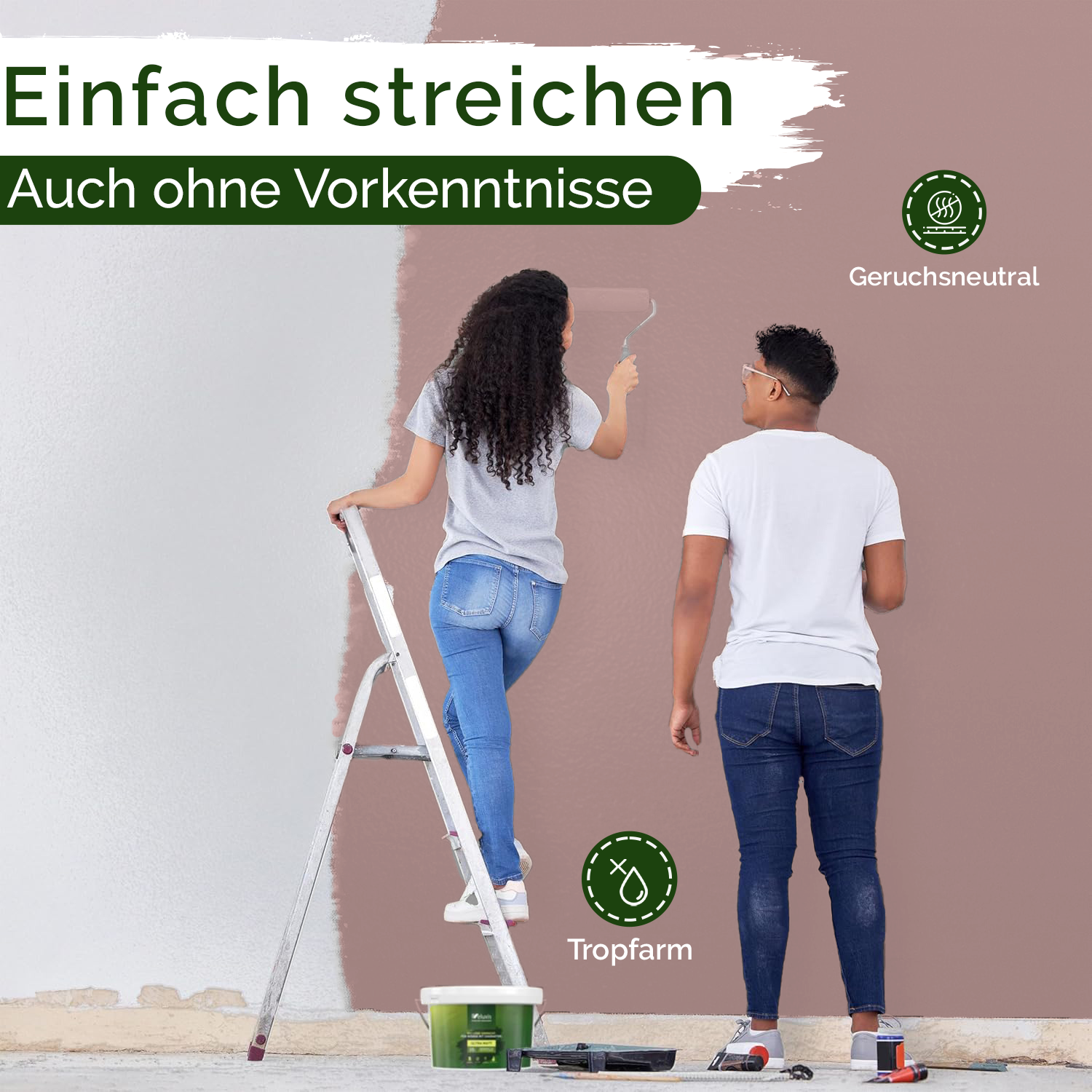 Wandfarbe Rosa Matt – Guava Juice Innenfarbe Veluxis®