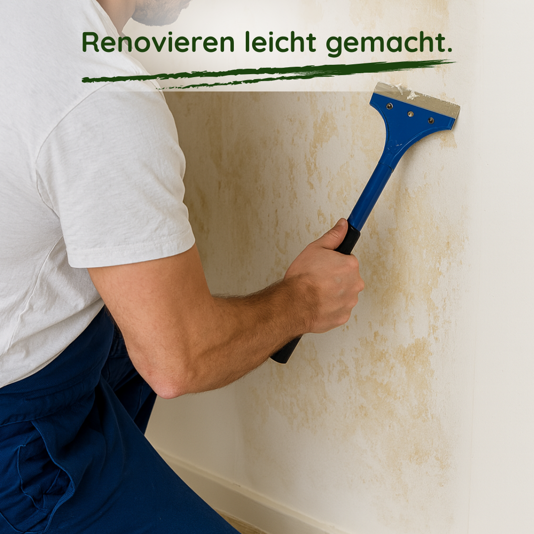 Veluxis® Tapeten- & Bodenschaber – Für Tapeten Farben & Bodenbeläge