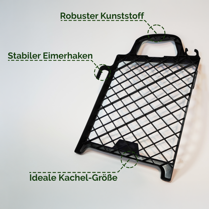 Abstreifgitter für Farbwalzen 22 x 25 cm – Veluxis®