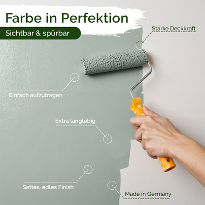 Universal Wandfarbe Perky Peppermint – Deckend & Geruchsarm